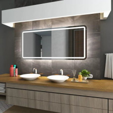 Зеркало с bluetooth колонками с LED подсветкой Гранта 